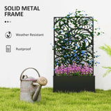 Garden Bed Galvanized PlanterGarden Bed with Privacy Pan 18126722