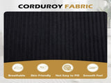 67.5''Chaise Lounge Chair 46'' Wide Indoor Corduroy Oversized Sleeper Sofa for Living Room Deep 68442354
