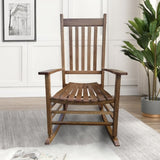 BALCONY PORCH ADULT ROCKING CHAIR Brown W49555637