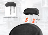 PVC leather, silver plated aluminum alloy frame, extra large pump disc with towel rack, square seat 39883819