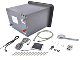 RV Tankless Water Heater 42000 BTU Gas Water Heater Remote Control 15"x15" Black 24291195