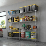 58''W Adjustable Storage Shelves 1200LBS NSF Wire Shelving Unit 4 Tier Metal Shelving for Storage 17635992