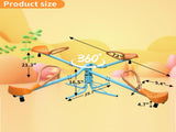 Outdoor Kids Spinning Seesaw Sit and Spin Teeter Outdoor Playground Equipment Swivel Teeter 91682116
