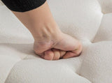 58.27" Wide Modern Upholstered Storage Bench Double Storage Space, Napped fabric Foot Stool W3189P445990