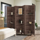 Tall Wood Privacy Screen Room Divider 56274944