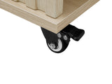 Kitchen Island Cart,Rolling Serving Utility Trolley Cart Modern Kitchen Island with Storage Drawer W688P194208