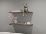 Cognac Floating Shelf B062P252137