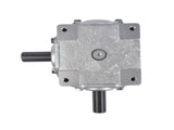 40 HP Right Angle Bevel Gearbox with 2 Keyed Shafts CW/CW 11 19455-SR-KW-KW-GR 61881872