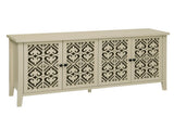 Hollowed-out Cabinet with 4 Doors, American Furniture, Suitable for Bedroom, Living Room, Study W688P223025