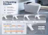 Smart Toilet With Bidet Built In Tank, One-piece Bidet Toilet Seat, Auto Flush, Auto W3598P573064