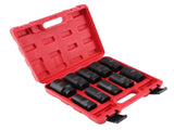 10pcs 6-Point Drive Deep Impact Socket Set Metric 22mm-24mm-27mm-41mm 50810871