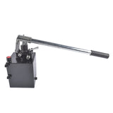 Double Acting Hydraulic Piston Hand Pump with Valve 2.7 CID 5 Quart 3600 PSI 3/8" NPT 83325411