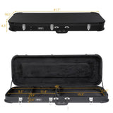 Electric Guitar Square Hard Case with Protective Sleeve Fits ST TL 40470271
