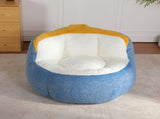 Oversized Bean Bag Chairs,Multicolor Faux Fur Couch Filled with Shredded Sponge,Large Lounger Sofa 92868706