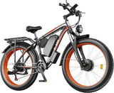 ZNTS Electric Bike 2000W Dual Motor Fat Tire 26x4 Mountain Bike[Unable to ship on weekends, please place 36741287