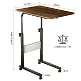 C Side Table Laptop Table Small Slim Snack Side Table for Couch Bed Sofa for Small Spaces Living 30143670
