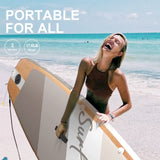 ZNTS Inflatable Stand Up Paddle Board 11'x34"x6" With Accessories 75932337