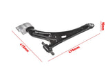 Front Right Lower Control Arm Fits for Cadillac XT6 Chevrolet Blazer 2019-2025 Black 1Pc 84892166 82104350