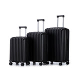 ABS Spinner Wheel Luggage, Carry on Suitcase, with Cup Holder & USB Port & Phone Holder W2787P262957
