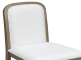 TREXM Vintage Style Dining Chair Set with 4 Upholstered Chairs for Dining Room and Living Room N715P400659P