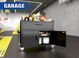 2 Door 1 Drawer Tools for Garage, Lockable Garage Storage, Locking Metal Storage 21105291