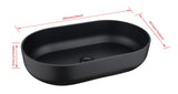 24*14*5.5 Matte Shell Bathroom Sink W127281983