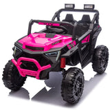 24V 400W Kids Ride On Electric UTV W/Parents Remote Control,Four-Wheel Suspension,LED W1578P284294