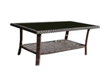Four-Piece Sofa Set Table With Sofa Chair PE Rattan Outdoor Furniture HY4-001 Box *1 With Sapphire W3152P269436