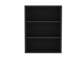 Wall Cabinet 36" H, 3 shelves, Black B097P250922