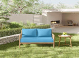 Outdoor Loveseat Cushion Set, 48 x 24 inch, Water Repellent Patio Furniture Cushions Replacement 18354222
