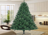 6ft artificial Christmas tree, 1000 branches, all natural spruce PVC, can be divided into 3 parts 96261414