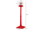 5 Ft Christmas Streetlamp Decor 360&deg Rotating Ferris Wheel , 15 Colorful LEDs, 8 58502355