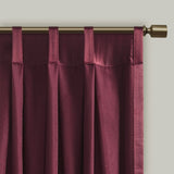Pleat Curtain Panel with Tieback B035129636