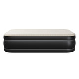 Twin Air Mattress with Built-in Pump, 18in Foam Topper Blow up Mattress, Quick Inflation/Deflation 48417832