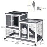 Wooden Rabbit Cage 35471812