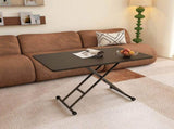 Adjustable Folding Table, Multi-Functional Sturdy Durable Personal Table, No-Assembly Portable, for W5290P514791