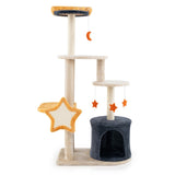 50 H Cat tree with sisal grab post and board 89082198