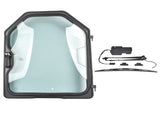 Front Door Frame & Window Assembly with Wiper Motor Replacement for Bobcat S130 S150 S160 S175 27384933