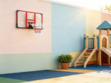 Wall-Mounted Basketball Hoop, Shatter-Resistant Backboard, Solid Rim & All-Weather Net, Indoor & 96602449