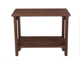 Rectangular Wood Side Table Light Brown 64934750