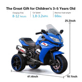12V Kids Electric motorcycle/ ride on motorcycle, Three lighting wheels Kids electric motorcycle W1760110301