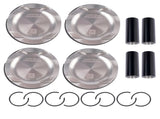 4Pcs Piston Kit w/ring Replacement for Dodge Hornet Jeep WranglerJL Compass Grand Cherokee WL 2.0T 74477943