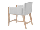 24'' Seat Height Upholstered Counter Stools with Arms for Kitchen Island/Dining Room, Set of 2 N780P354193N