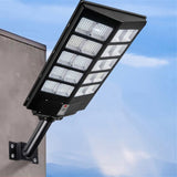 ZNTS Outdoor Commercial LED Solar Street Light IP67 Dusk-to-Dawn Road Lamp 00182611