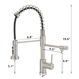 Purifier Kitchen Faucet Drinking Water Faucet, Pull Down Water Filter Kitchen Sink Faucets W1932P148113