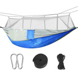 ZNTS Camping Hammock, Portable Double Hammock with Net,600lbs Load 2 Persons Hammock w/Mosquito Net 83835081