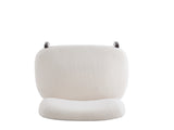 25.5" Modern Boucle Lounge Chair with Solid Wood Frame, Soft and Durable Boucle Upholstery, Perfect N767P256376B