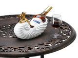 32*32*29" Outdoor Cast Aluminum Round Dining Table 07201166