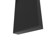 Modern tempered glass black dining, simple rectangular metal legs living room kitchen 98335290