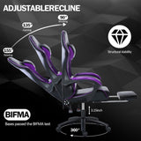 Game Chair, Adult Electronic Gaming Chair, Ergonomically Designed, PU Leather, Lounge Chair with 37554328